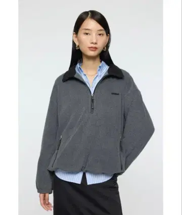 Moussy FLEECE ZIP 풀오버