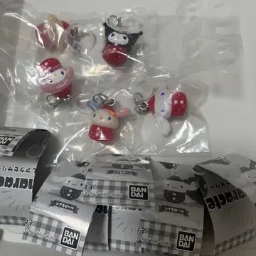 산리오 딸기 메지루시 액세서리 5개 세트