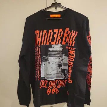 THUNDERBOX 그래픽 롱 슬리브 티셔츠