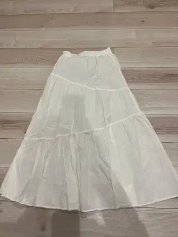 FREE'S MART 롱 스커트 화이트