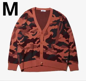 atmos Camouflage Knit Cardigan BROWN