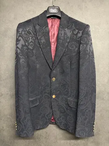 D&G 블랙 테일러드 자켓