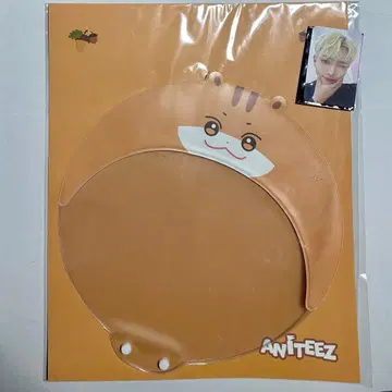 ATEEZ 홍중 춘라미 부채 커버 포토카드 포함 ANITEEZ