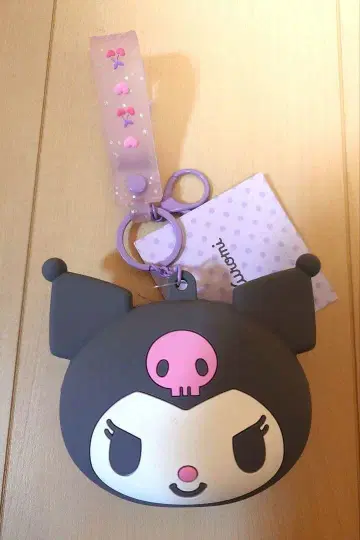 새상품 쿠로미 실리콘 파우치 나의 데코 백