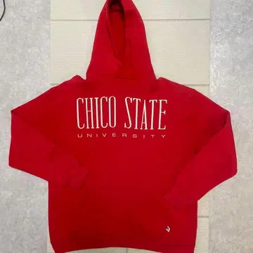 CHICO STATE UNIVERSITY 후드티 레드 90년대 구제 의류