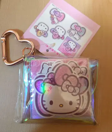 새상품 키티 50주년 케이스 스티커