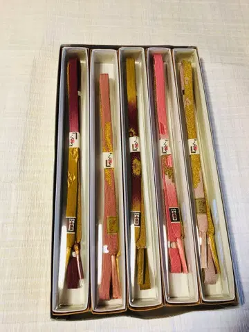 5개 세트 허리띠 일본 의류용