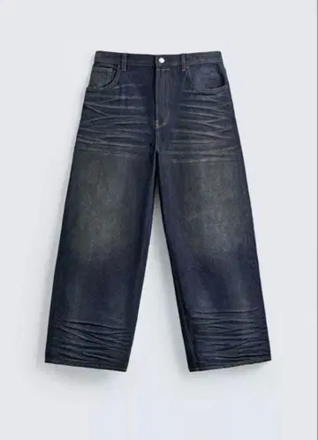 ZARA 배기 핏 데님 팬츠