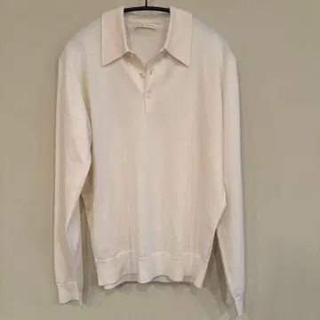 아자부 테일러 니트 피케 셔츠