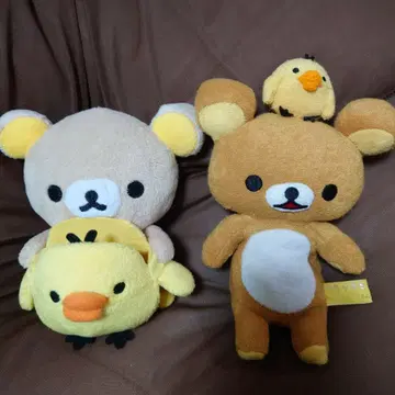 헤이세이 레트로 소품함 리락쿠마 봉제 인형 세트