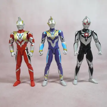 울트라 액션 피규어 울트라맨 트리거 ORB 다크 3체