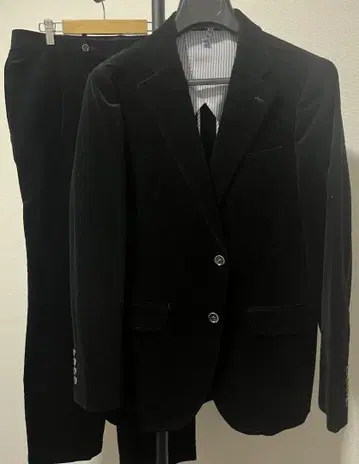 [ 클리닝 완료 ] 정장 셀렉트 블랙 x 코듀로이 수트 셋업