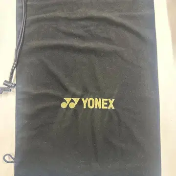 YONEX 라켓 백 블랙 가로 34cm 세로 78cm