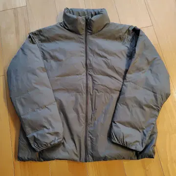 MUJI 스탠드 카라 다운 자켓 포켓터블