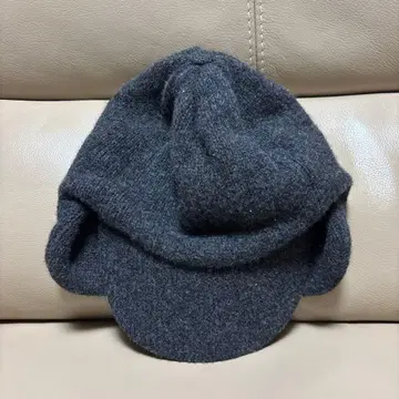 CA4LA 다크 그레이 헌팅 캡 귀도리 포함