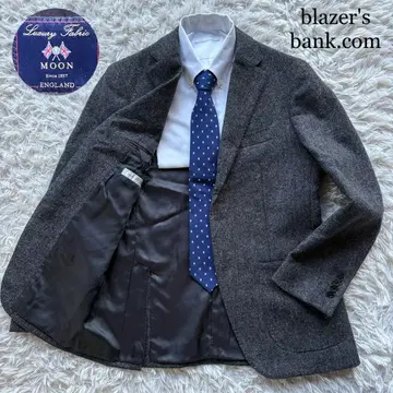 새상품급 브레이저스뱅크 테일러드 자켓 원단 영국제 트위드 그레이 M