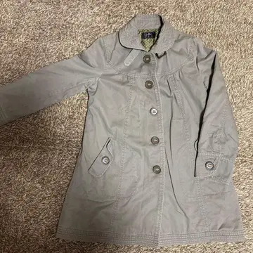 그레이 트렌치코트 M 사이즈