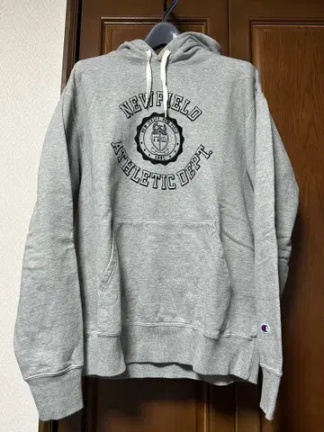 Champion 그레이 후드티 L 사이즈