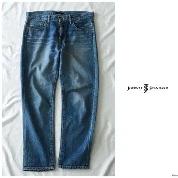 저널 스탠다드 [세탁 가능] 빈티지 워시 가공 데님 팬츠