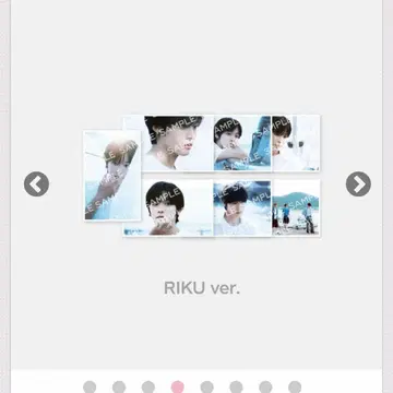 NCT WISH 리쿠 포토 세트