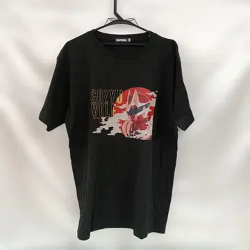 고지 울프 센타이 링 고레인저 부속 히어로 패턴 T셔츠 XL 사이즈