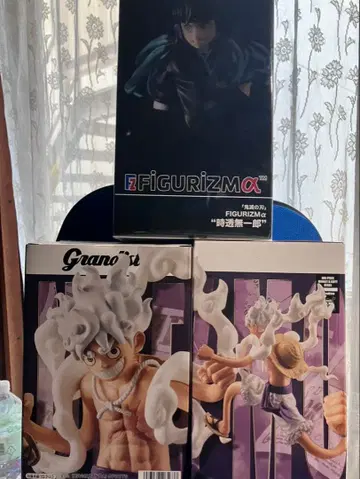 원피스 루피 에이스 피규어 세트