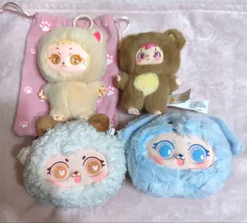 블라인드 박스 동물 캐릭터 봉제 인형 세트