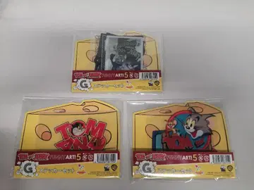톰과 제리 happy 복권 G상 스티커 세트 3종