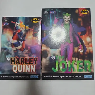 조커 & 할리퀸 ACTCUT 피규어 2체