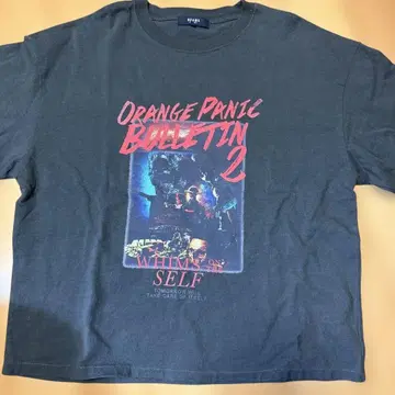 BEAMS HEART 오렌지 패닉 T셔츠