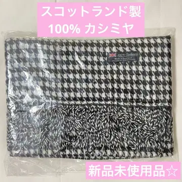 100% 캐시미어 머플러 스톨 대형