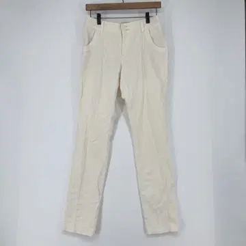 SPORTIFF 스포티프 아이보리 슬림핏 팬츠