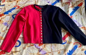 레어 에네스베 코튼 가디건 빨검 사이즈 3