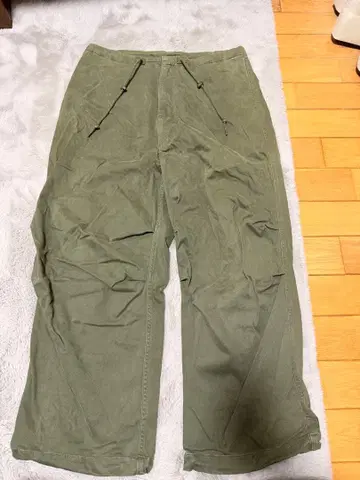 BEAMS 브러쉬 오버 팬츠