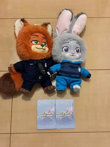 TOP TOY즈 주토피아 닉과 주디