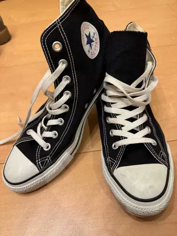 CONVERSE ALL STAR 블랙 하이컷 US9