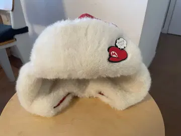 새상품급! 마리오 로고 포함 퍼 모자