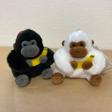 [ 익명 배송 ] 우호호 고릴라의 고리군 바나나 대형 봉제 인형 마스코트
