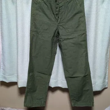 or Slow 오어슬로우 올리브 워크 팬츠 M 사이즈