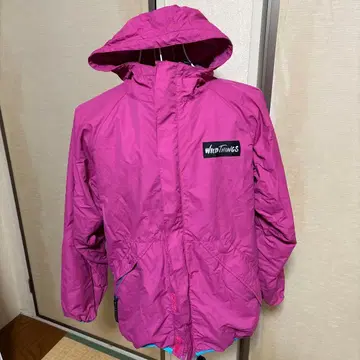 S 고품질 WILD THINGS 마운틴 파카 나일론 파카 핑크