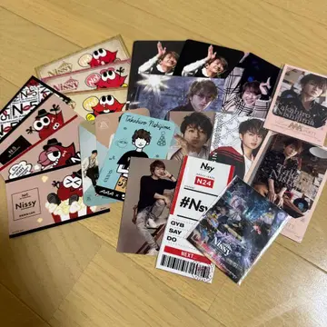 Nissy AAA 니시지마 타카히로 스티커 포토 카드