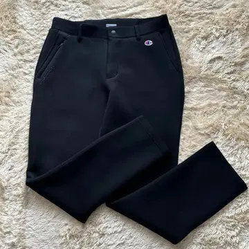 Champion 챔피온 스트레치 종이상자 니트 골프 팬츠 블랙