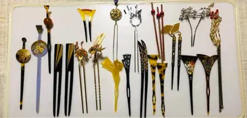 일본 정통의상 소품 헤어콤 묶음 판매