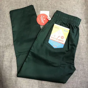 Cookman 쿠크만 셰프 팬츠 스테디셀러 모델 M 다크 그린