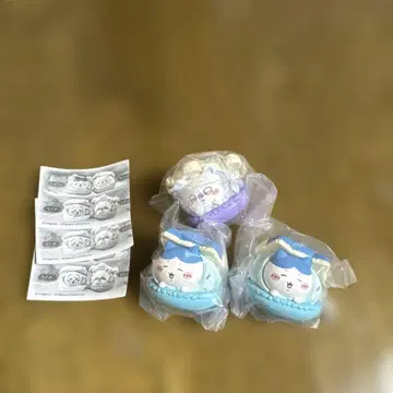 치이카와 캐릭터 마카롱 하치와레 모몽가