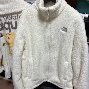 THE NORTH FACE 플리스 자켓 XL 화이트 라벨