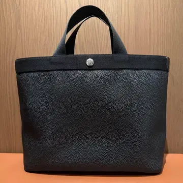 에르베샤 펠리에 704GP 코팅된 캔버스 스퀘어 토트 B5 사이즈