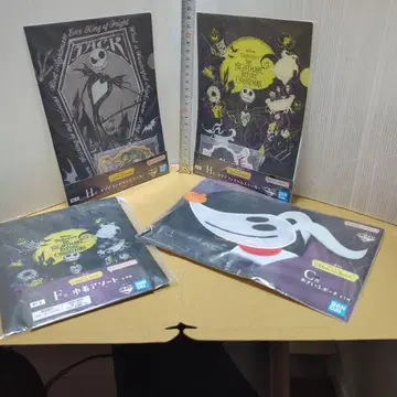 나이트메어 비포 크리스마스 제일복권 지갑 파우치 클리어 파일 복주머니