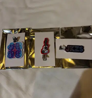 타카하시 유우 YU 가챠 헤어 클립 3종 세트