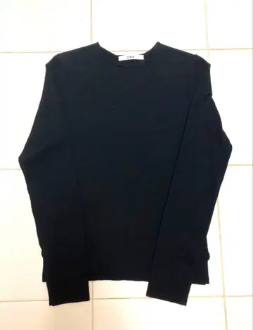 FORME 스트레치 니트 블랙